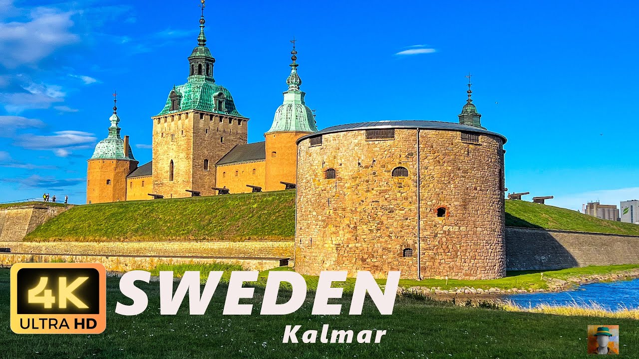Exploring Kalmar Sweden Where History Meets Coastal Beauty 2023 4K #swedentravel