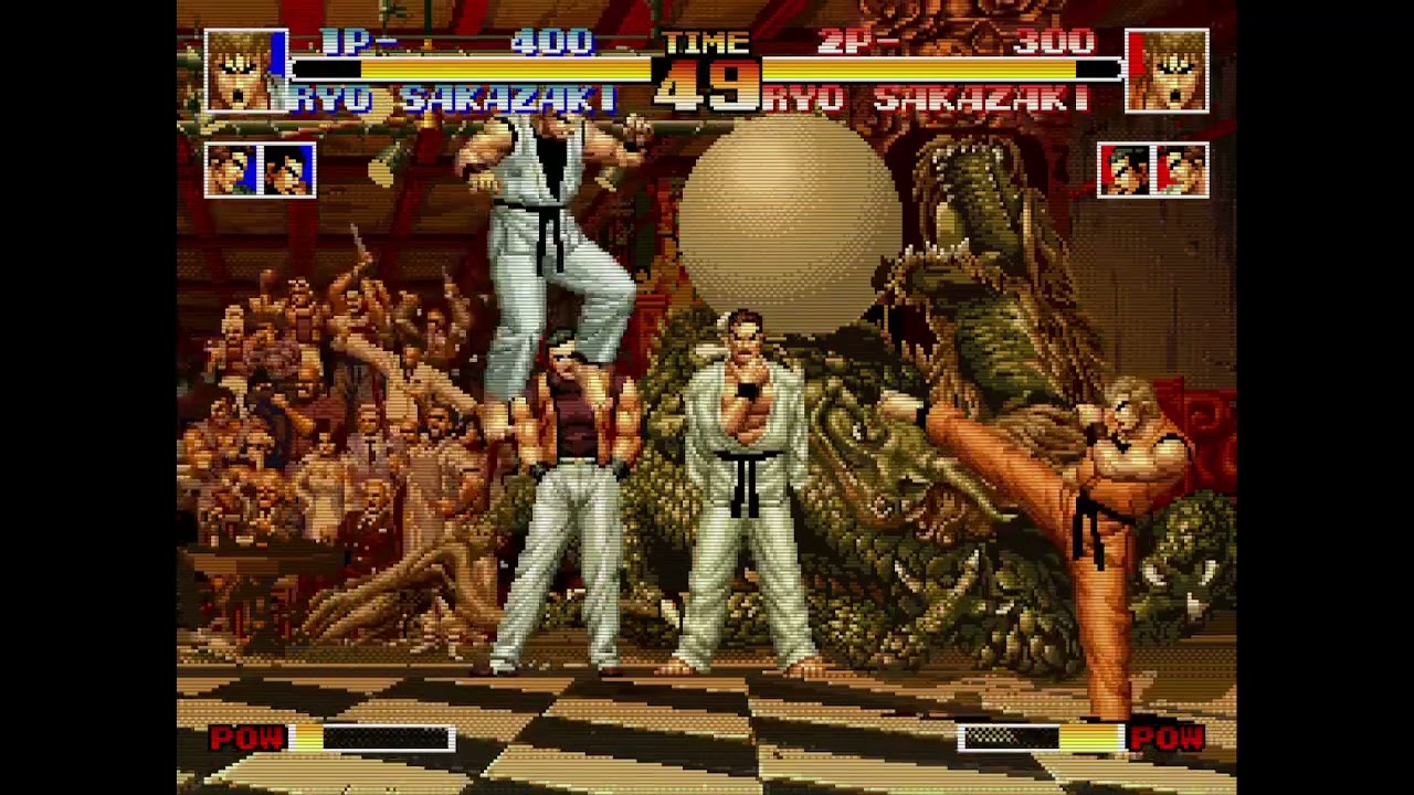 The King of Fighters '94 - Ryo, Robert, Takuma vs. Ryo, Robert, Takuma 4