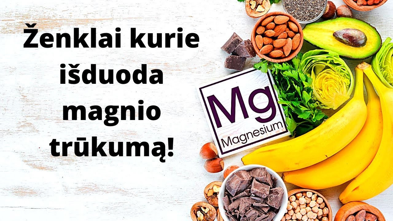 Magnio trūkumas