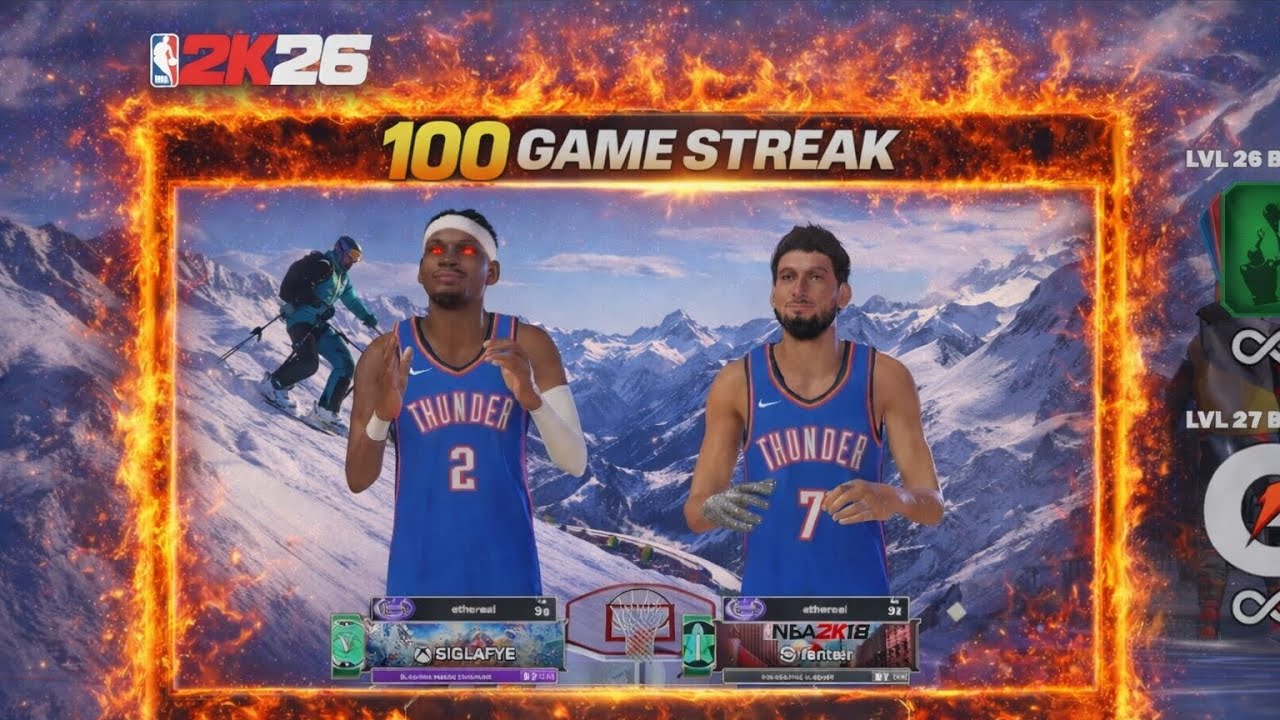 SHAI & CHET GLIDE IN RIVET CITY NBA2K26