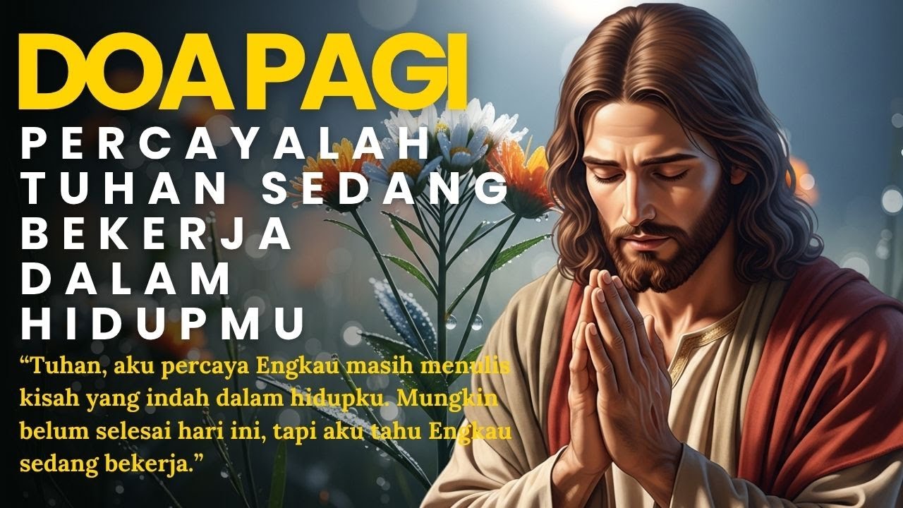 Doa Katolik Harapan Baru di Pagi Ini | Percayalah, Tuhan Sedang Bekerja Dalam Hidupmu