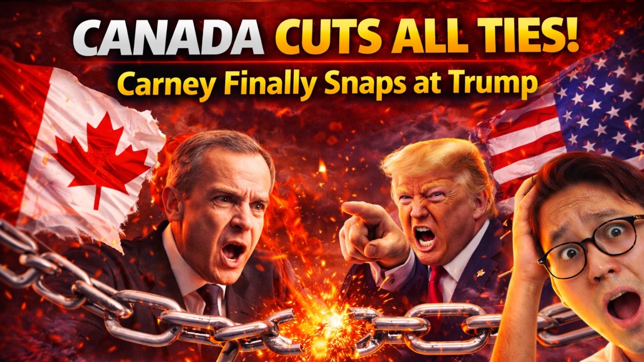 Carney Finally Snaps: Canada Cuts All Ties With Trump — Global Order in Ruins