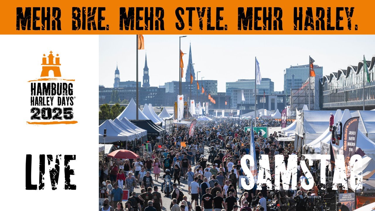 Hamburg Harley Days 2025, Tag 2