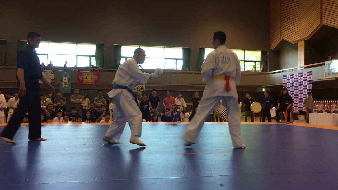 第2回北海道極真カップ 一般初級決勝