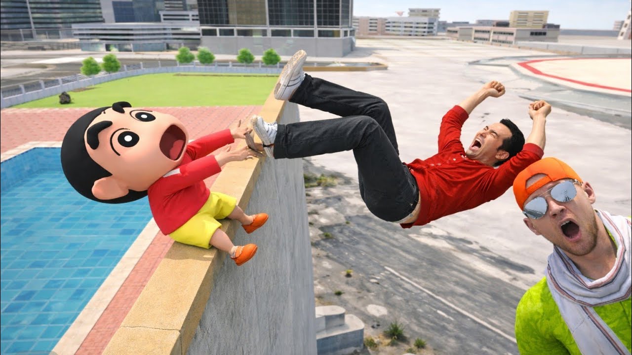 💥Chacha ji  falls of the roof😱in Indian thept oura semulater game 