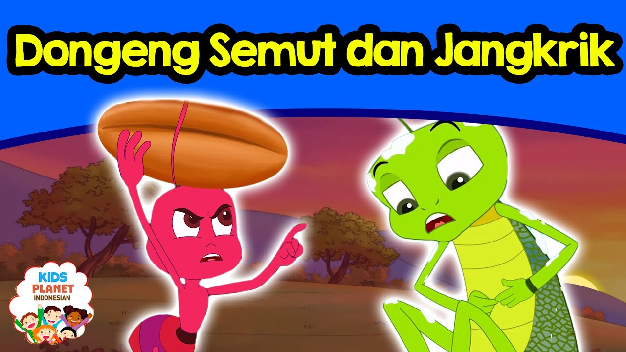 Dongeng Semut dan Jangkrik - Dongeng Bahasa Indonesia Terbaru 2019 | Cerita2 Dongeng | Kartun