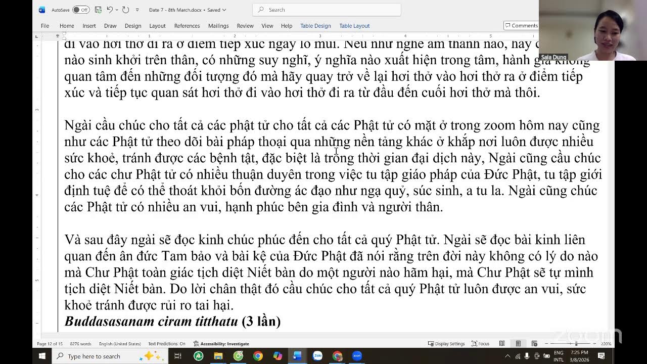 Lớp Phật học Phước Sơn online K01