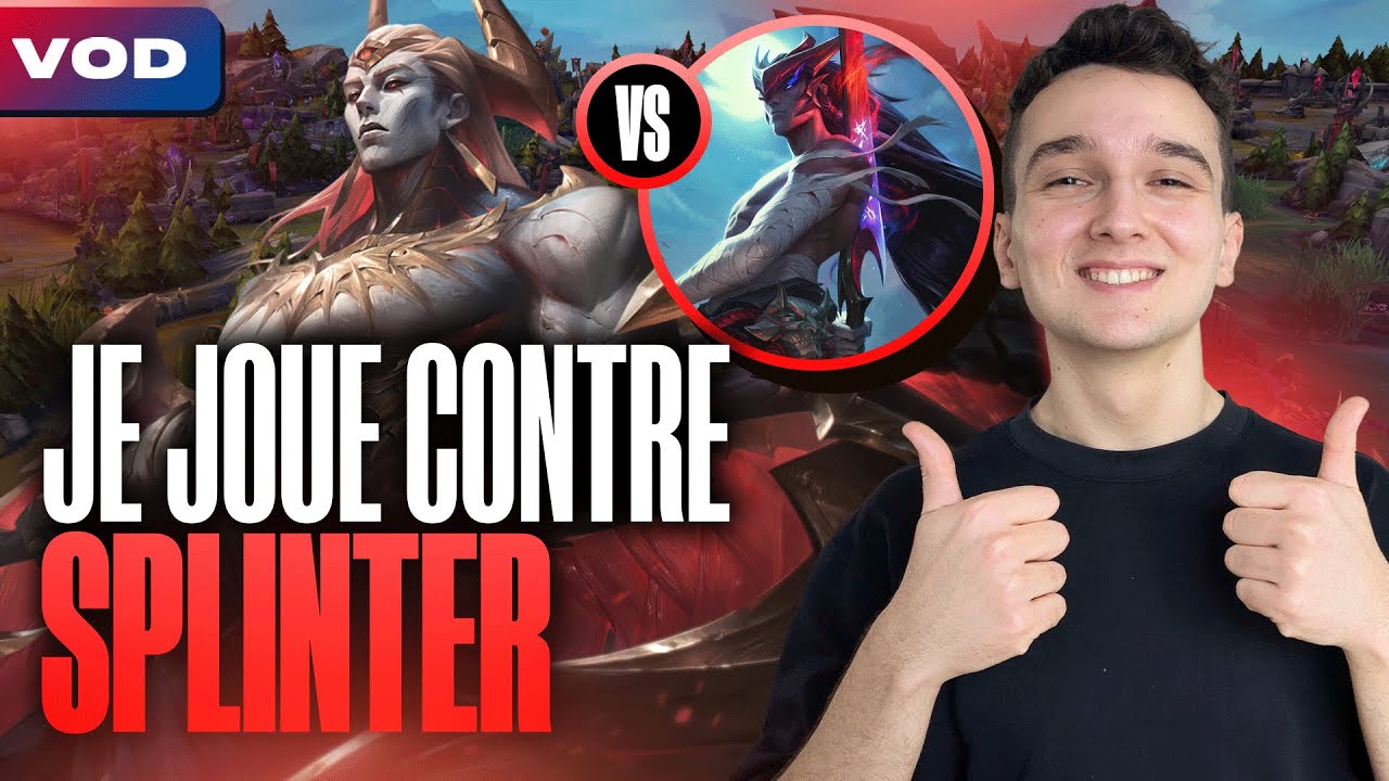 JE TOMBE CONTRE SPLINTER AVEC UN MID/JUNGLE DE FOLIE - Zaahen vs Yone - SoloQ Patch 26.2