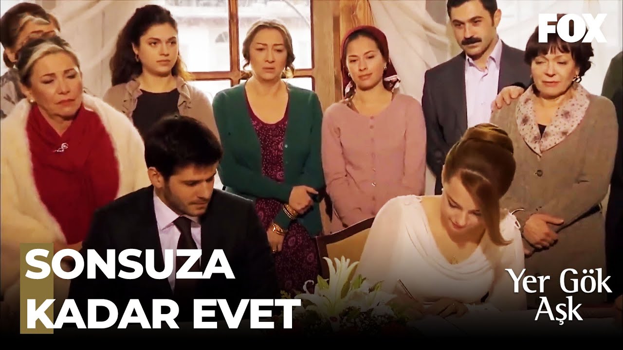 Çınar ve Toprak Evlendi - Yer Gök Aşk 27. Bölüm