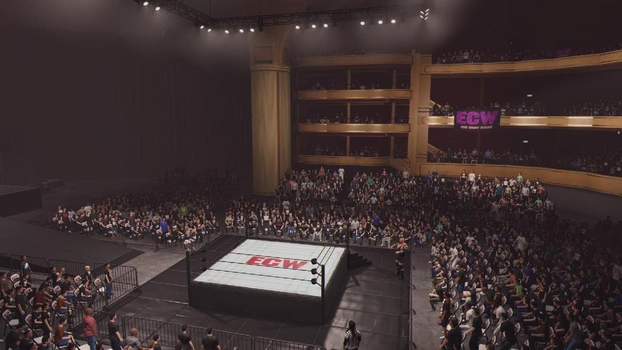 WWE 2K25 Sexton Violet & The Giant Vs The Nasty Boys ECW
