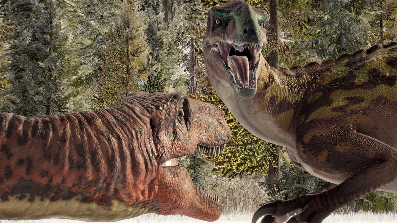AUSTRALOVENATOR VS HERRERASAURUS - Jurassic World Evolution 2