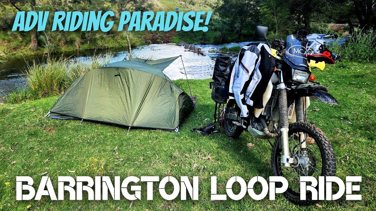 Barrington Moto - Camping  Part 1  DRZ400E - KTM450