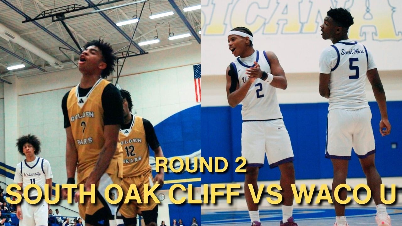 JONATHAN BRADLEY DROPS 30⁉️😱 | CONTROVERSIAL ENDING 😳 | SOUTH OAK CLIFF VS WACO U | ROUND 2 |