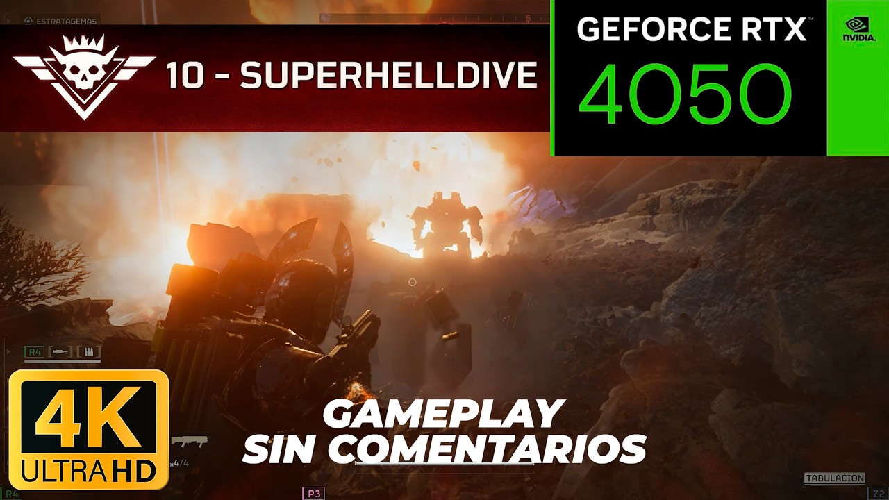 Todo se decide en la extracción final | Autómatas Superhelldive | RTX 4050 | Helldivers 2 4K [3/3]