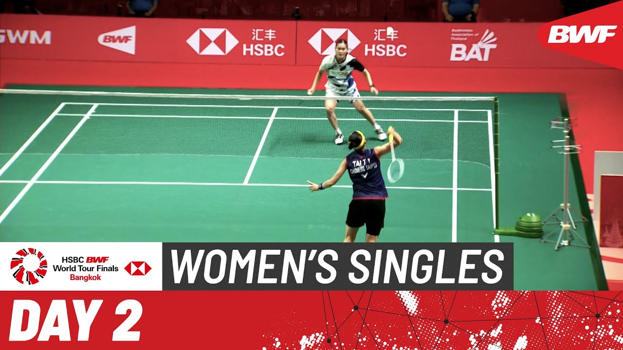 HSBC BWF World Tour Finals 2022 | Tai Tzu Ying (TPE) [2] vs. Busanan Ongbamrungphan (THA) | Group B
