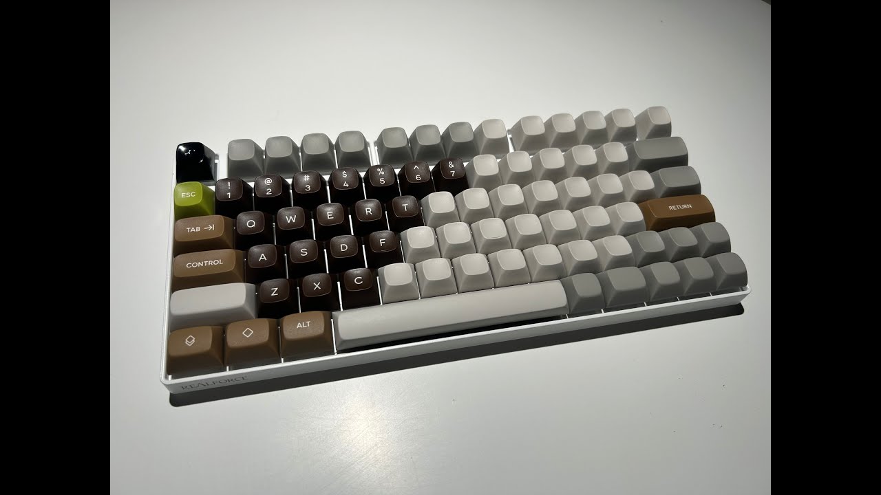 Silenced Topre Comparison of HHKB & Realforce RC1