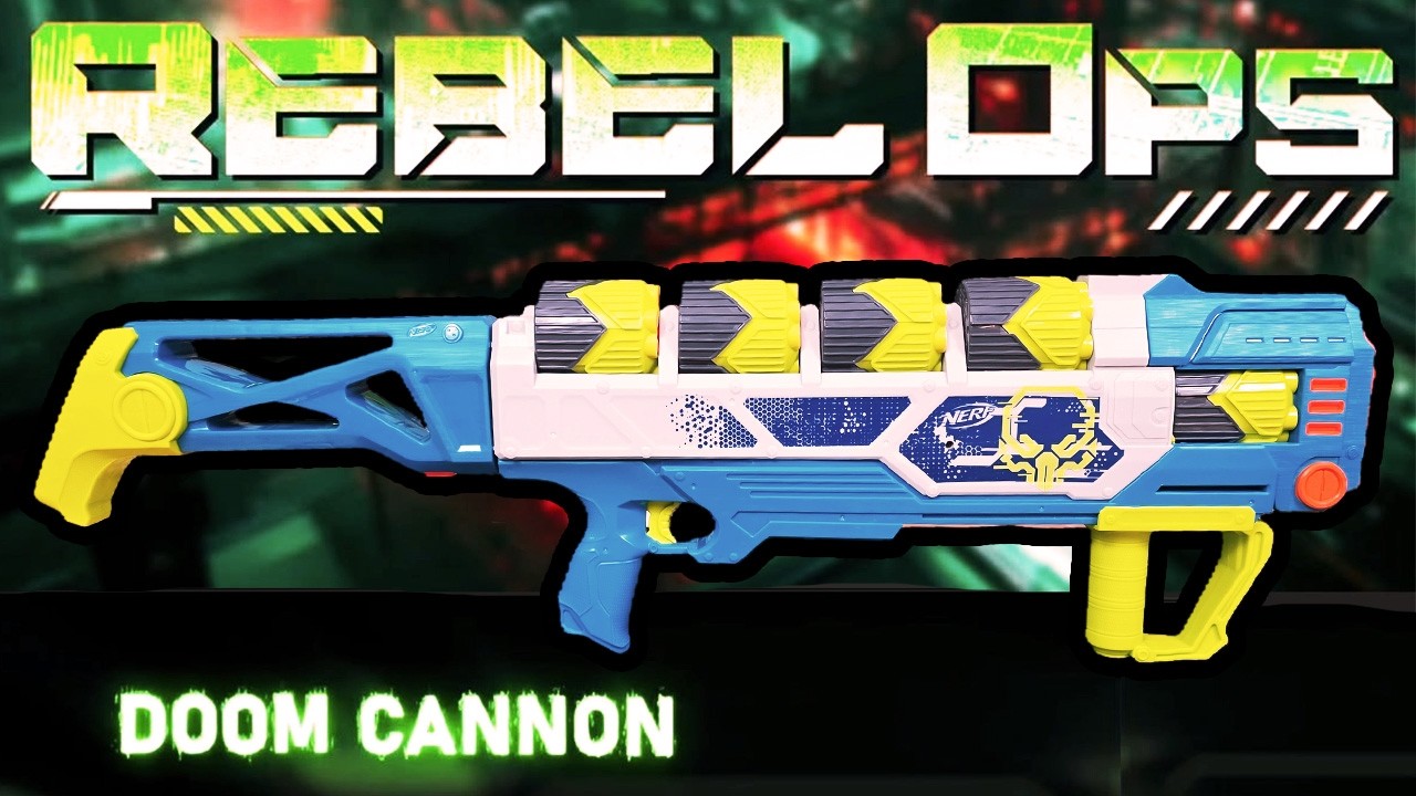 Shoulder Mounted NERF Shotgun Cannon