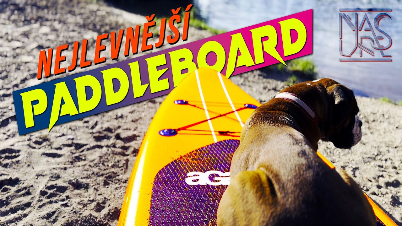 Koupil jsem NEJLEVNĚJŠÍ Paddleboard na Alze! Aga Sport je Překvapení 😮