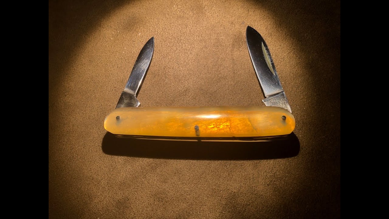 Taylor’s Eye Witness Equal End Penknife in Ram’s Horn