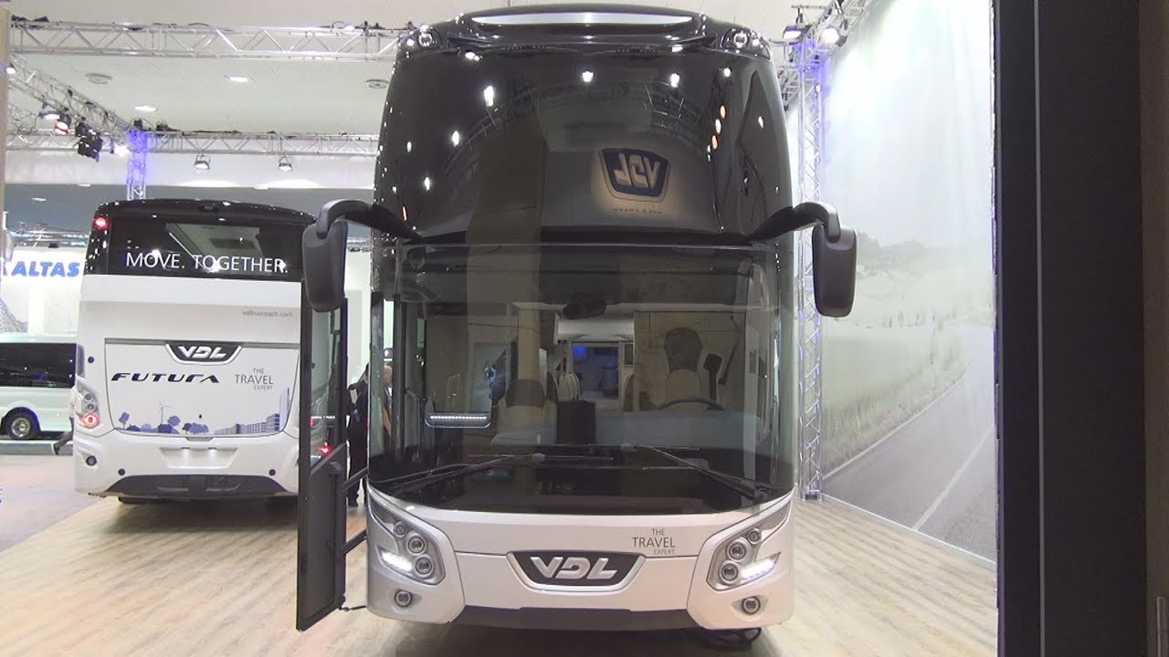 VDL Futura FDD2 Double-Decker Bus Exterior and Interior