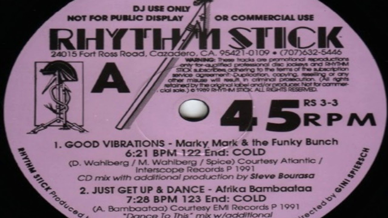 Marky Mark    Good Vibrations Rhythm Stick