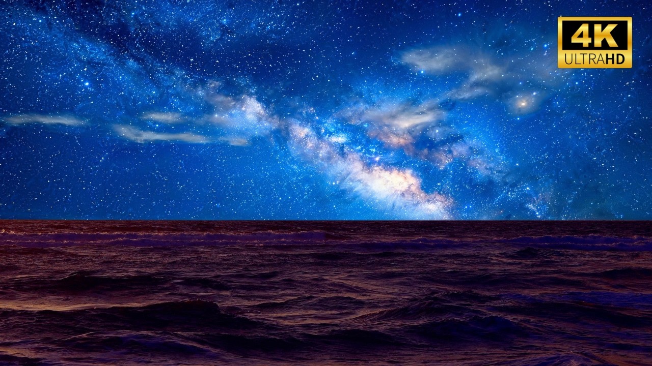 🌊 Глубокий Сон с ASMR и Океанскими Волнами: Расслабляющие Звуки 4K