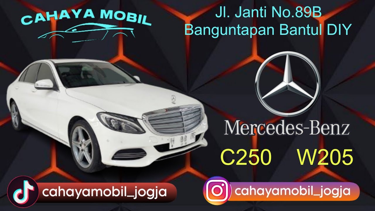 Mercedes-benz C250 W205 exclusive th 2015