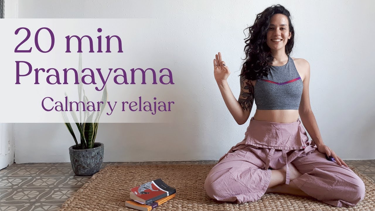 Ejercicios de respiración para CALMAR estrés y ansiedad - Pranayama fácil