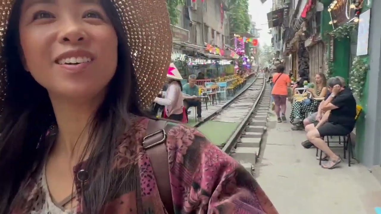 The Hanoi Train Street, A Unique Gem That Attracts Many Tourists.