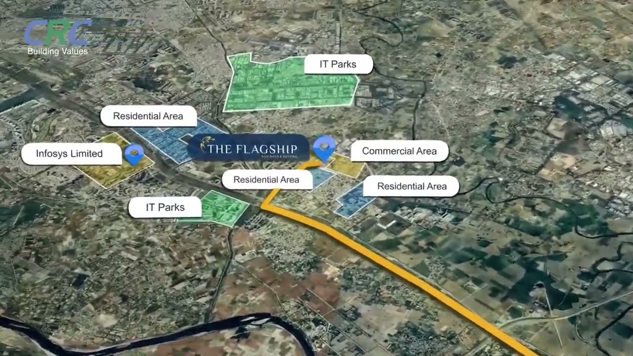 CRC The Flagship in Sector 140A Noida - CRC The Flagship Noida Location - 782700-5000