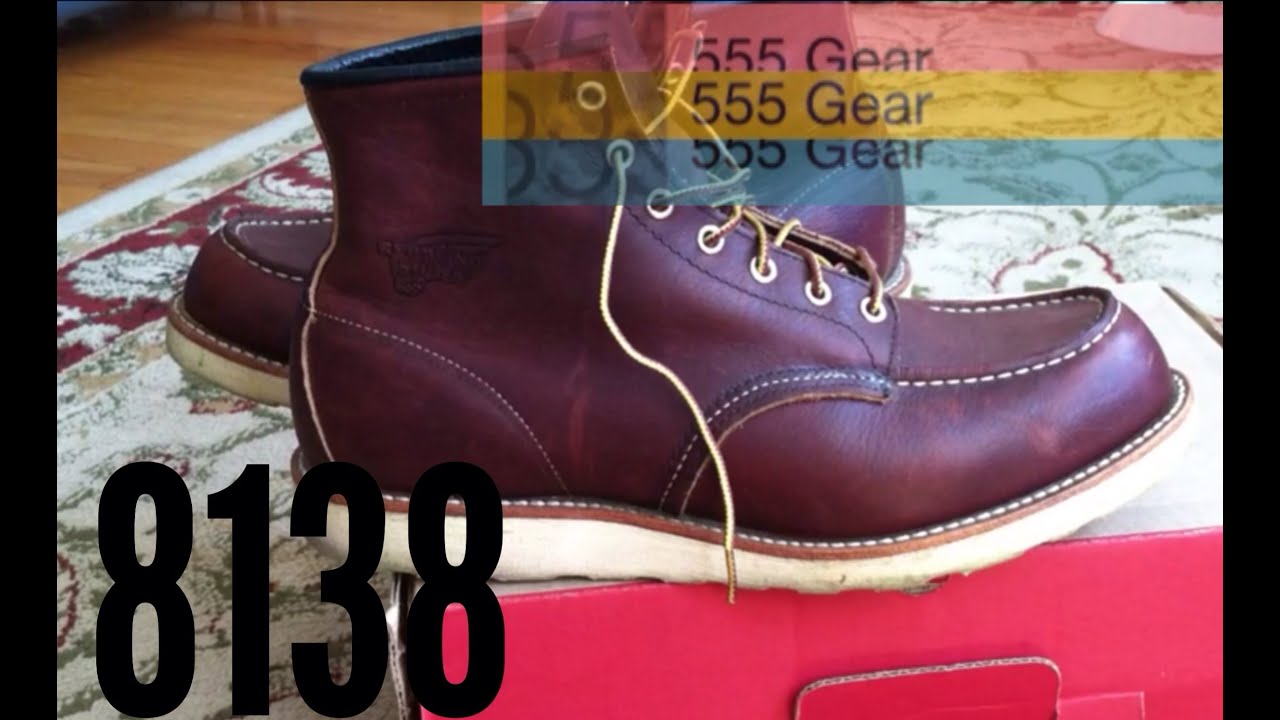 Обзор: Ботинки Red Wing Heritage 8138 Moc Toe, произведенные в США