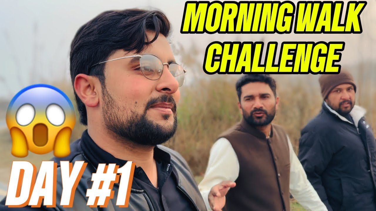 Day #1 of Morning Walk Challenge