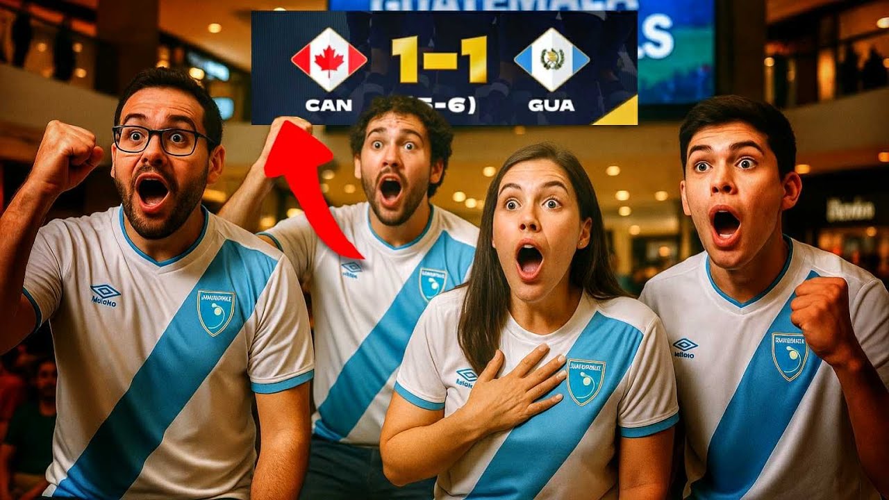 &iexcl;LOCURA EN GUATEMALA! As&iacute; reaccionaron los chapines tras clasificar a semifinales despu&eacute;s de 29 a&ntilde;os