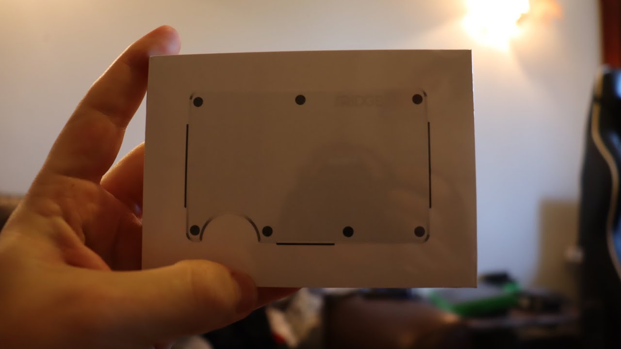 Ridge wallet Unboxing