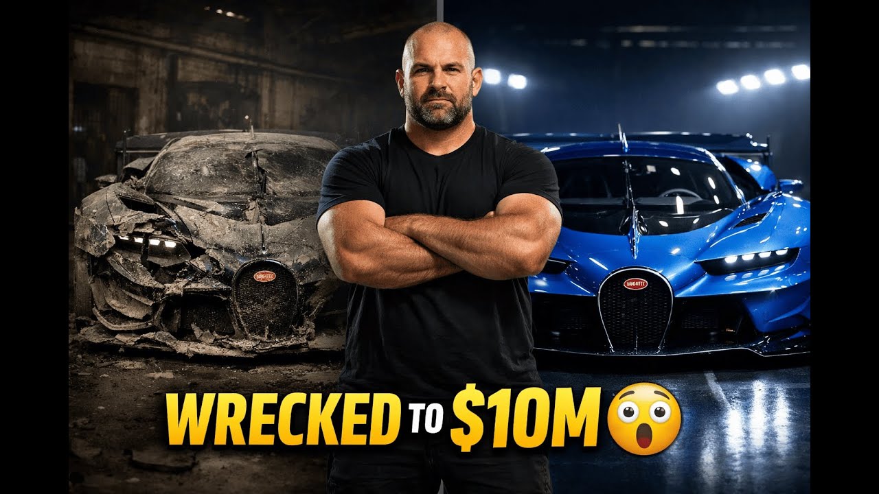 Car Restoration Full Restoration of a Bugatti Vision Gran Turismo from Total Disrepair to New