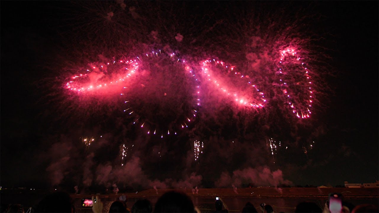 筑後川花火大会 2024 Ending    2024 Chikugo River Fireworks Festival - Ending