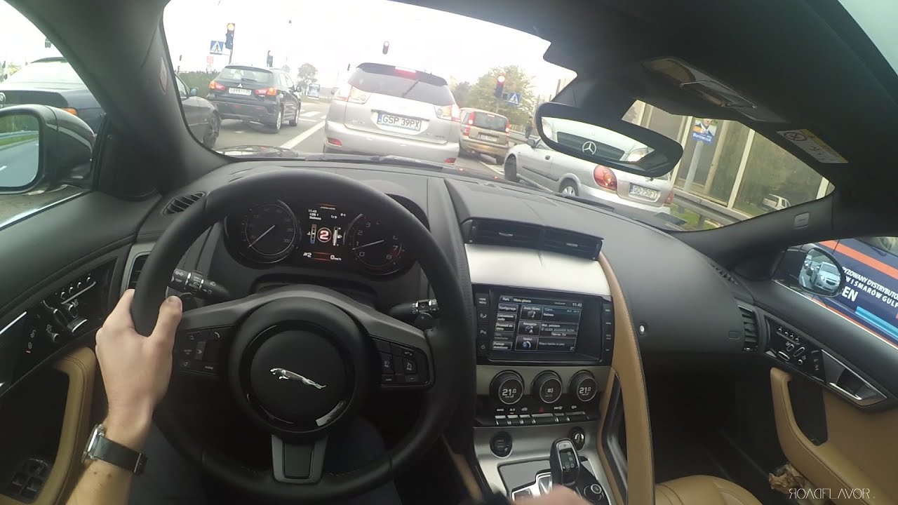 2015 Jaguar F-Type (POV DRIVE & PURE SOUND) 1080p