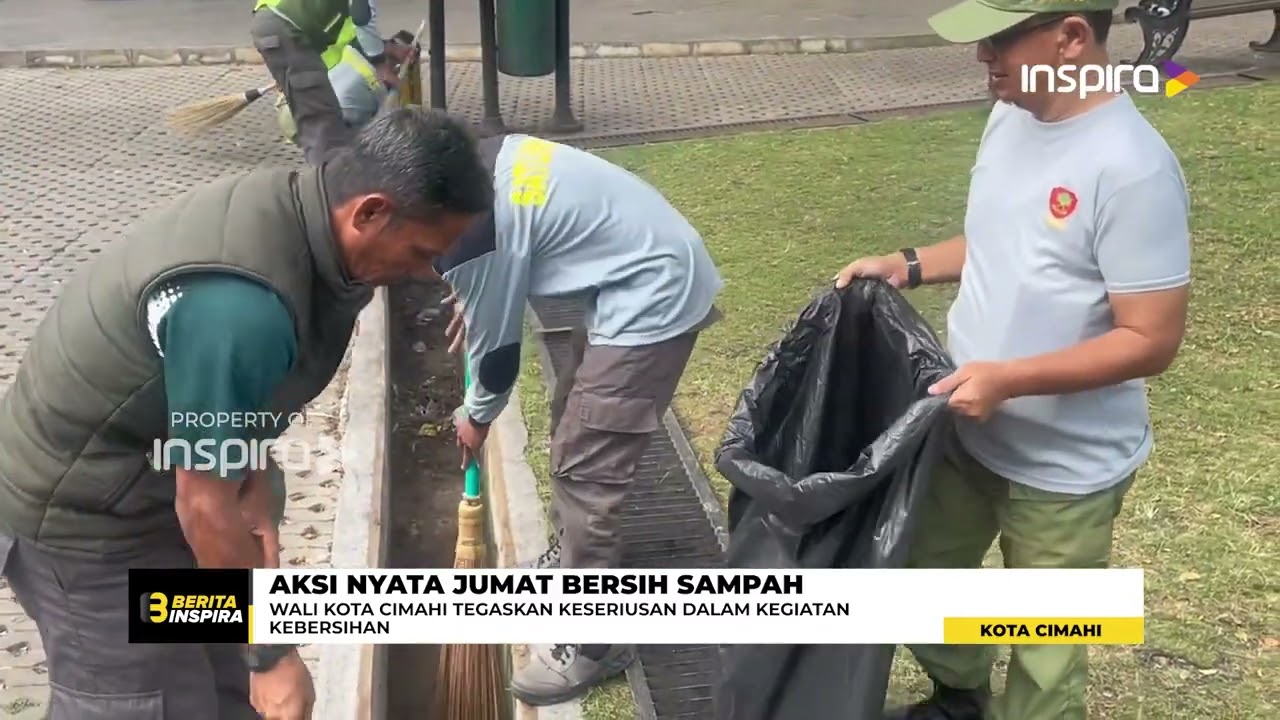 Kota Cimahi Terpilih Menjadi Daerah dalam Kegiatan Aksi Nyata Jumat Bersih Sampah