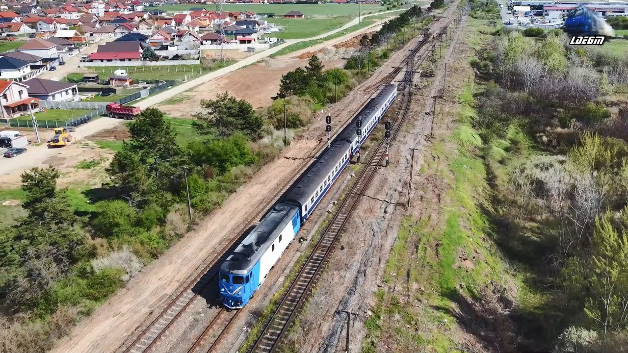 Locomotive Diesel 060-DA & ST43 Diesel Locomotives in Gara Episcopia Bihor Station - 09 April 2025