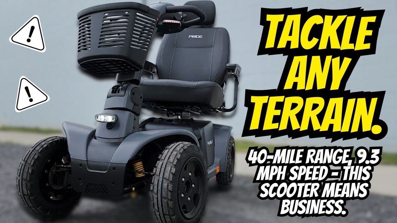 This 4-Wheel Scooter Can Handle Anything | Pride Pursuit 2 Deep Dive