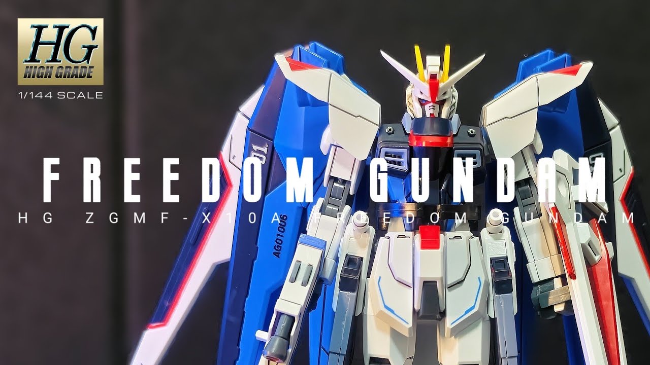 HG ZGMF-X10A FREEDOM GUNDAM | ASMR BUILD | BOOTLEG BY JMS |