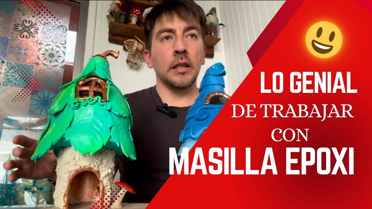 Como trabajar la MASILLA EPOXICA ¿QUÉ PODEMOS HACER CON ELLA? 😀 #masilla  #modelado #manualidades