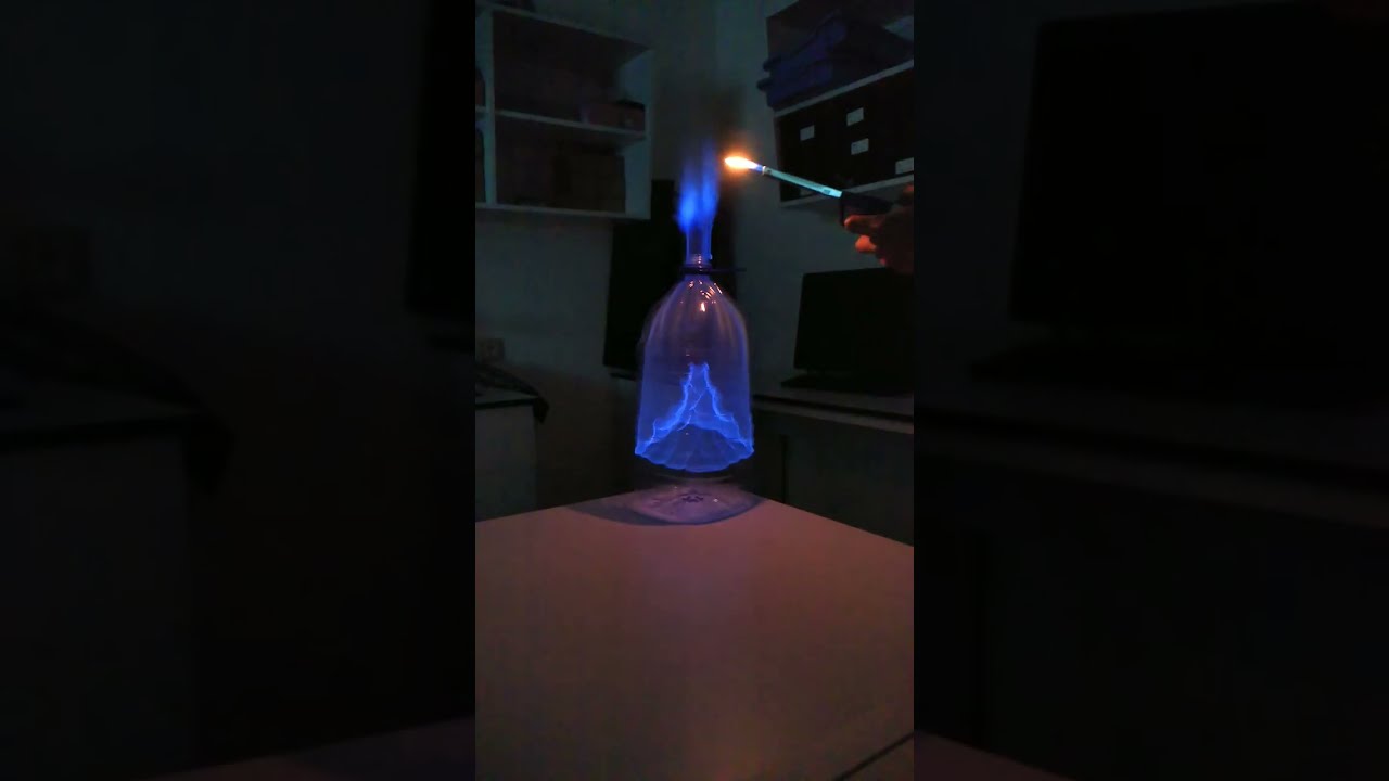 Combustion de l'&eacute;thanol