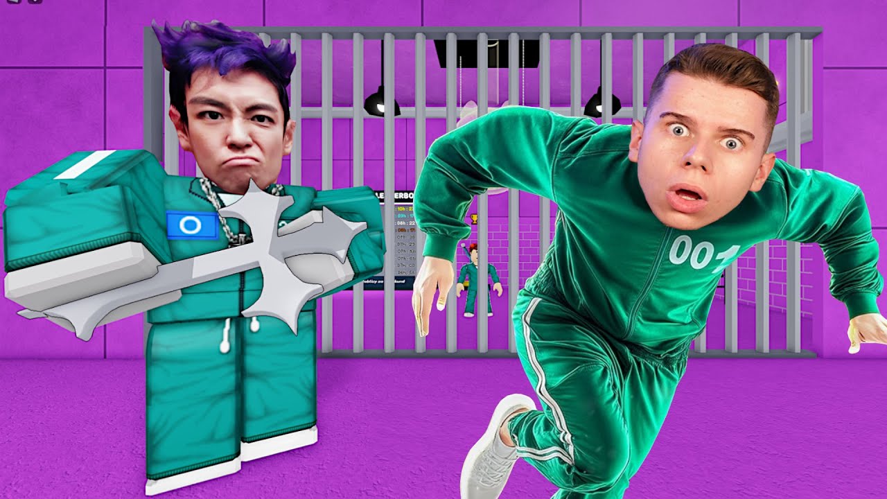 UCIEKAM Z WIĘZIENIA THANOS z SQUID GAME 2 w Roblox!