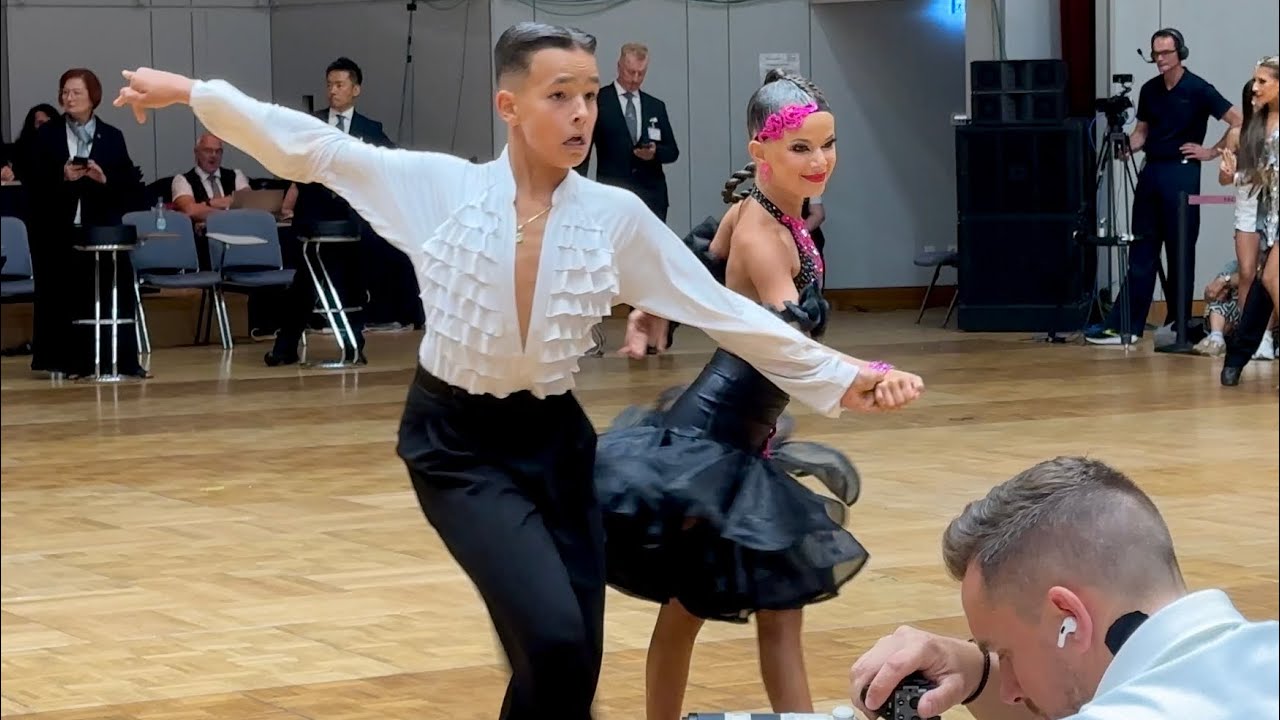 Sebastian Davidek & Viktorie Davidkova (CZE) Junior 2 Latin [Jive] GOC 2025 / 2nd Round 