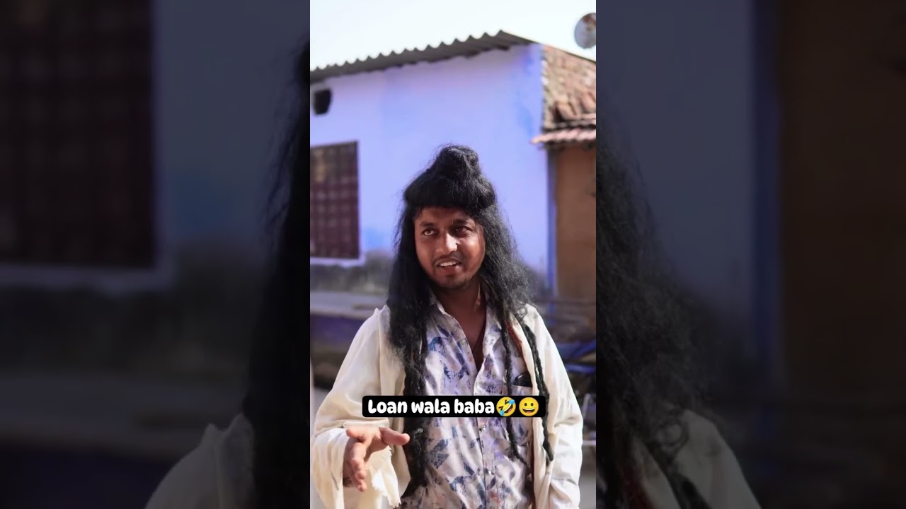 Loan ki kisht lene vala baba 🤣🤣 comedy king 👑 #shortvideo
