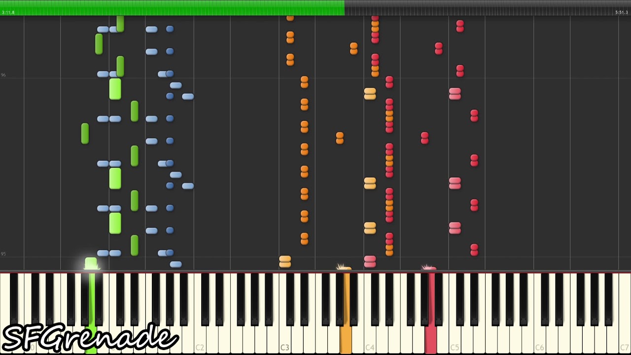 [Synthesia] ExileLord - Soulless (Midi Recreation)