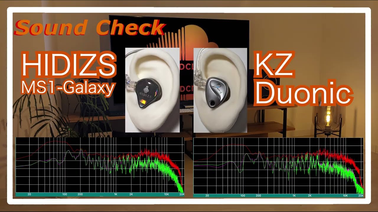 HIDIZS MS1-Galaxy vs KZ Duonic [ChineseIEMs Sound Comparison 中華イヤホン音比較]