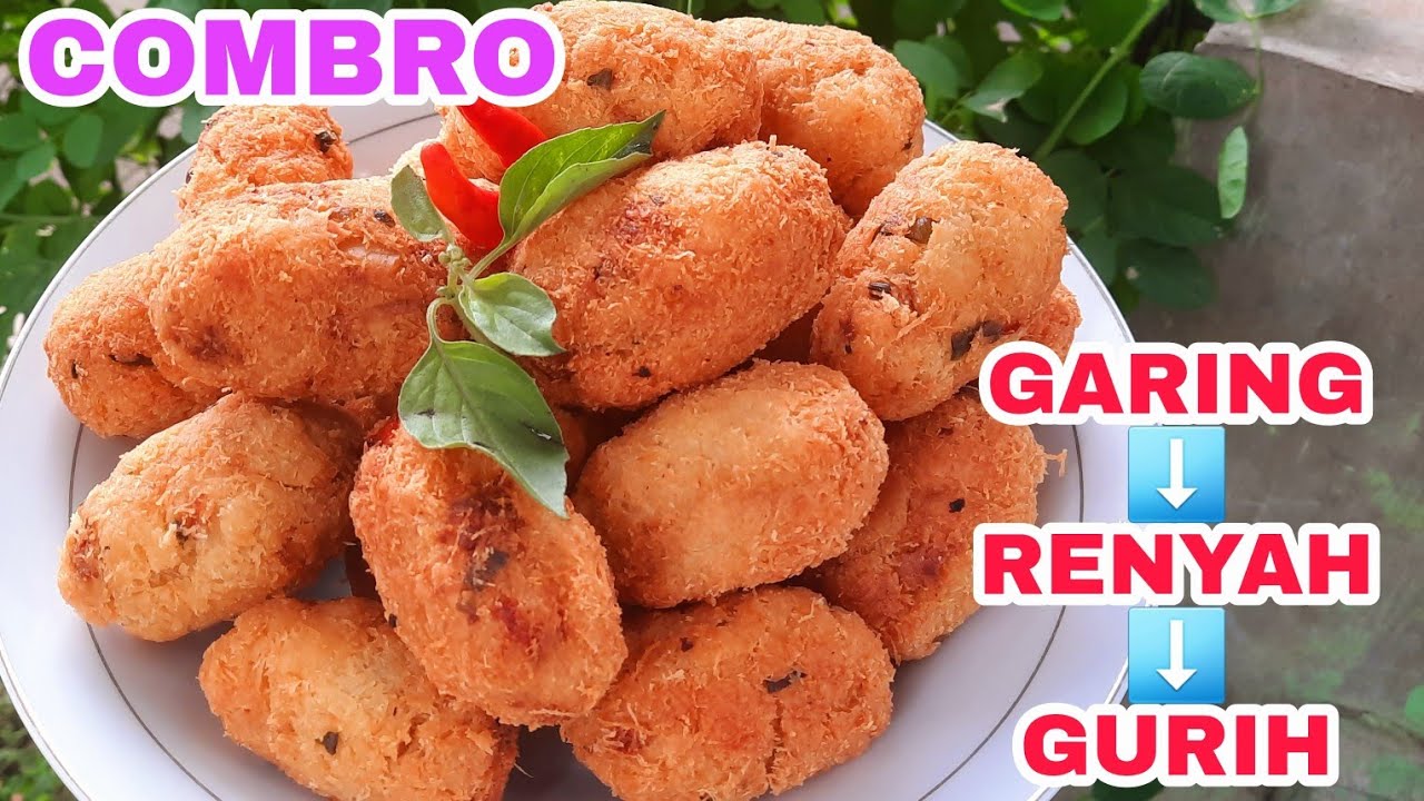 Tips Cara Membuat Combro Garing,Renyah dan Gurih