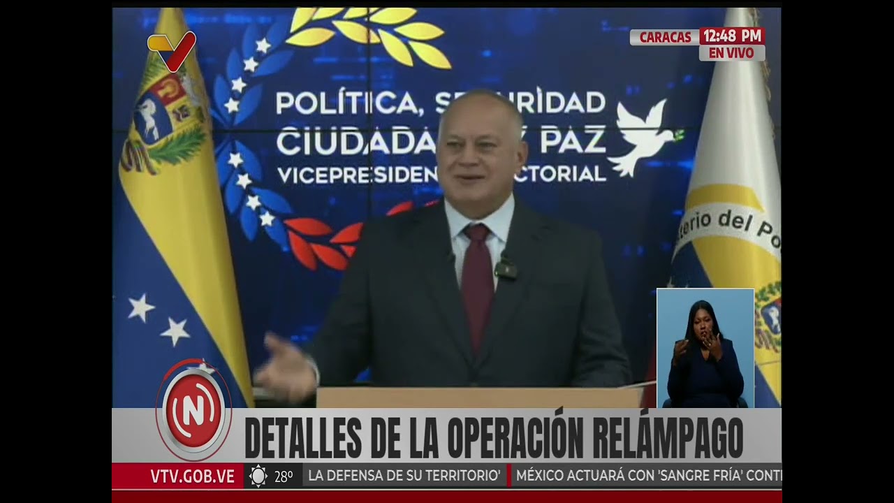 Diosdado Cabello: Arrestan 2 alcaldes e incautan submarinos en operación contra el narcotráfico